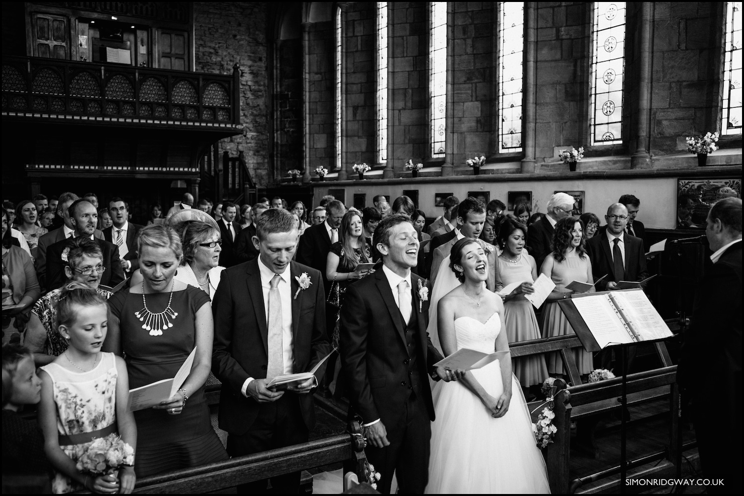 Wedding photography at Penpont, Brecon