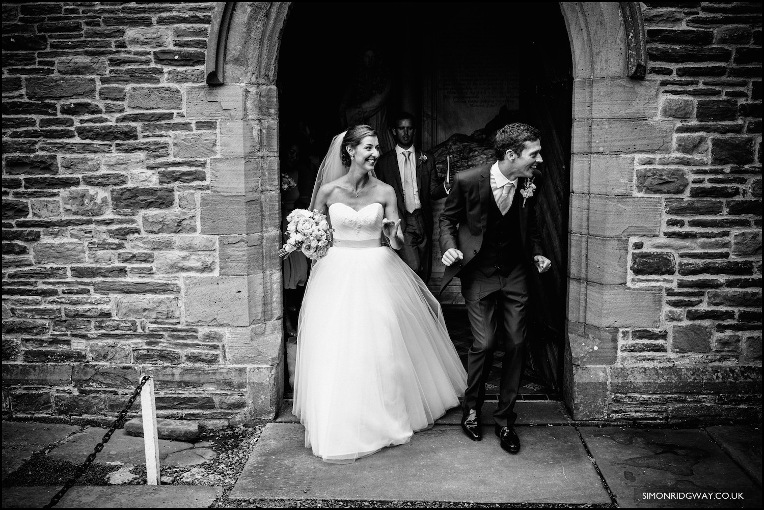 Wedding photography at Penpont, Brecon