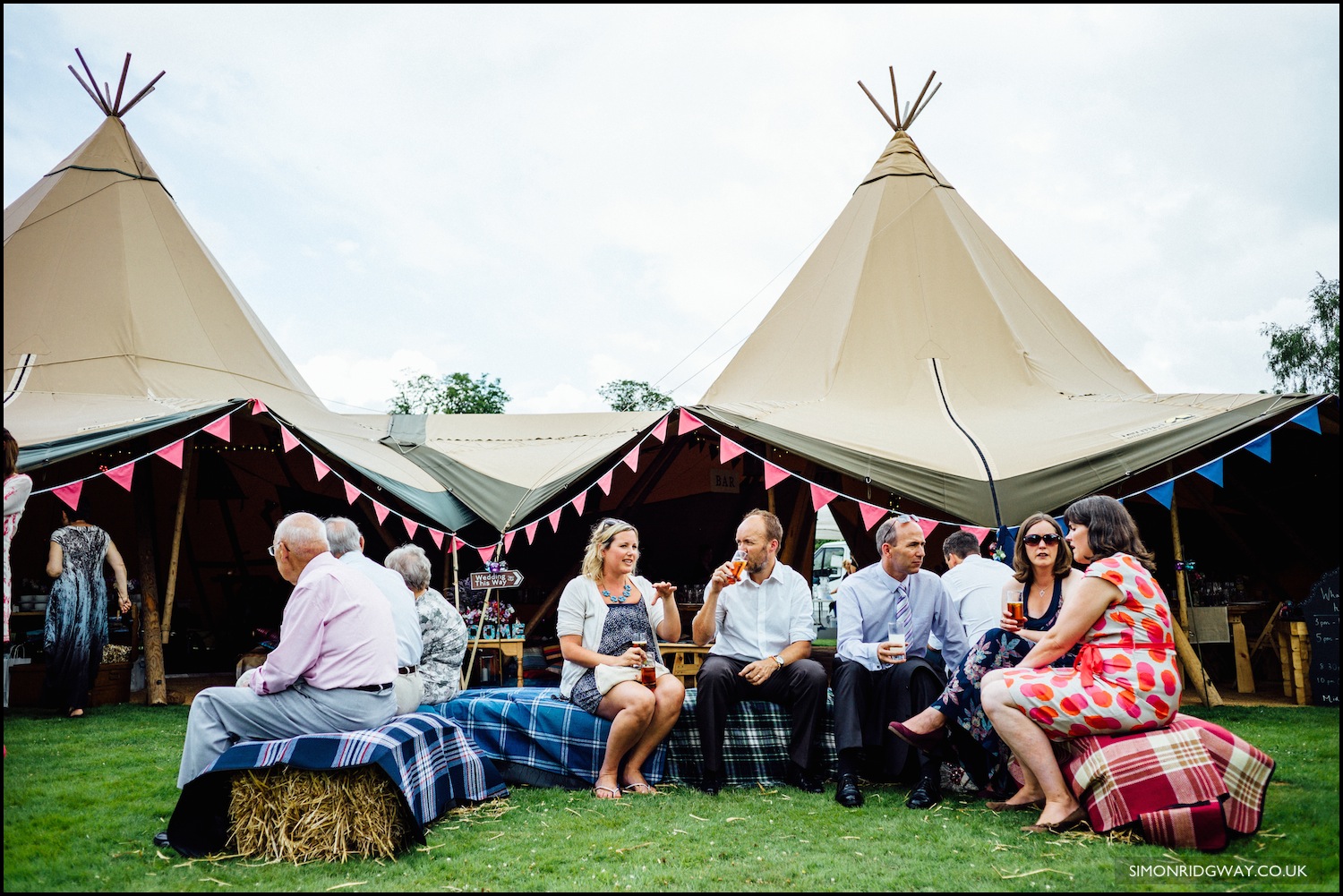 Wedding photography at Penpont, Brecon