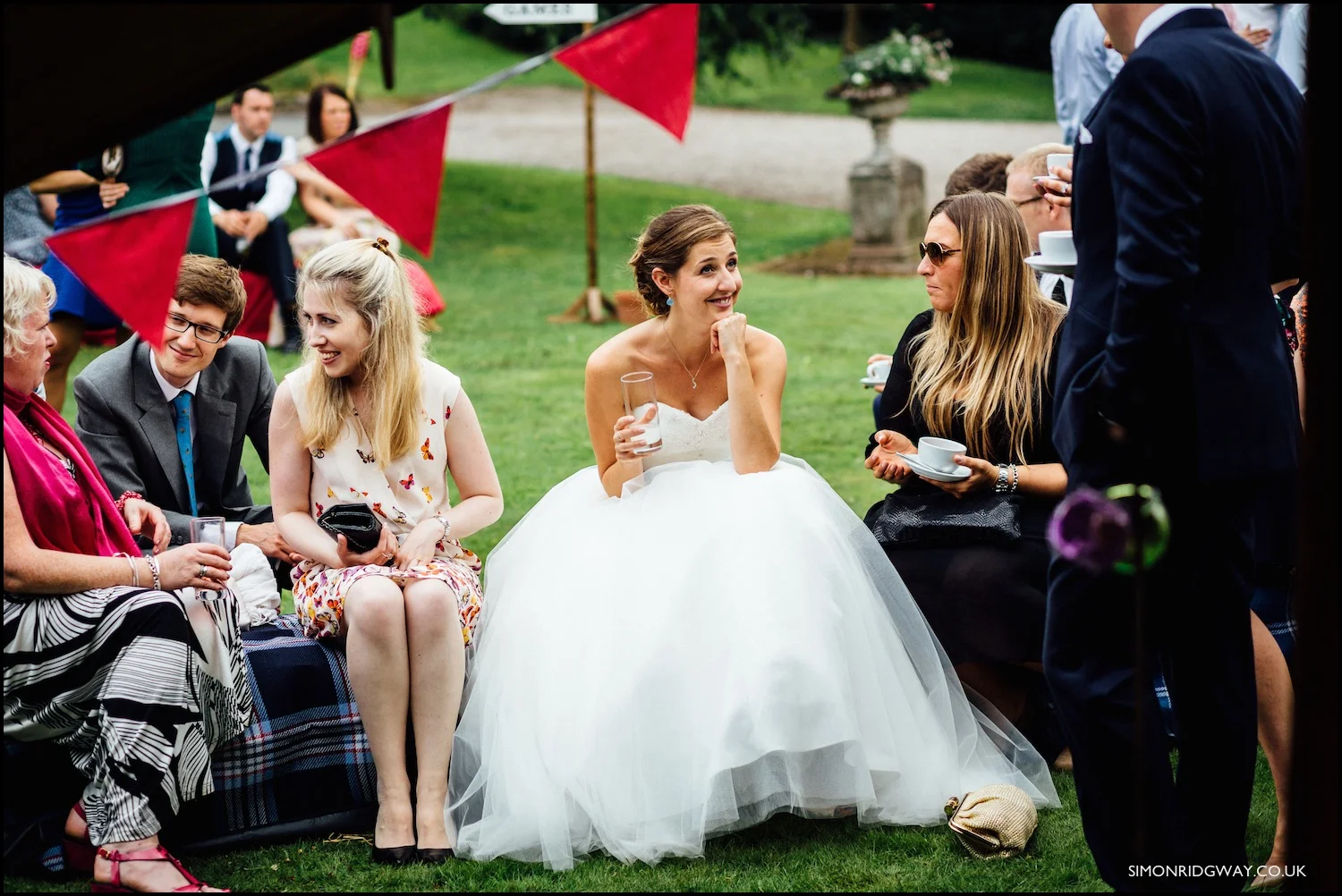 Wedding photography at Penpont, Brecon