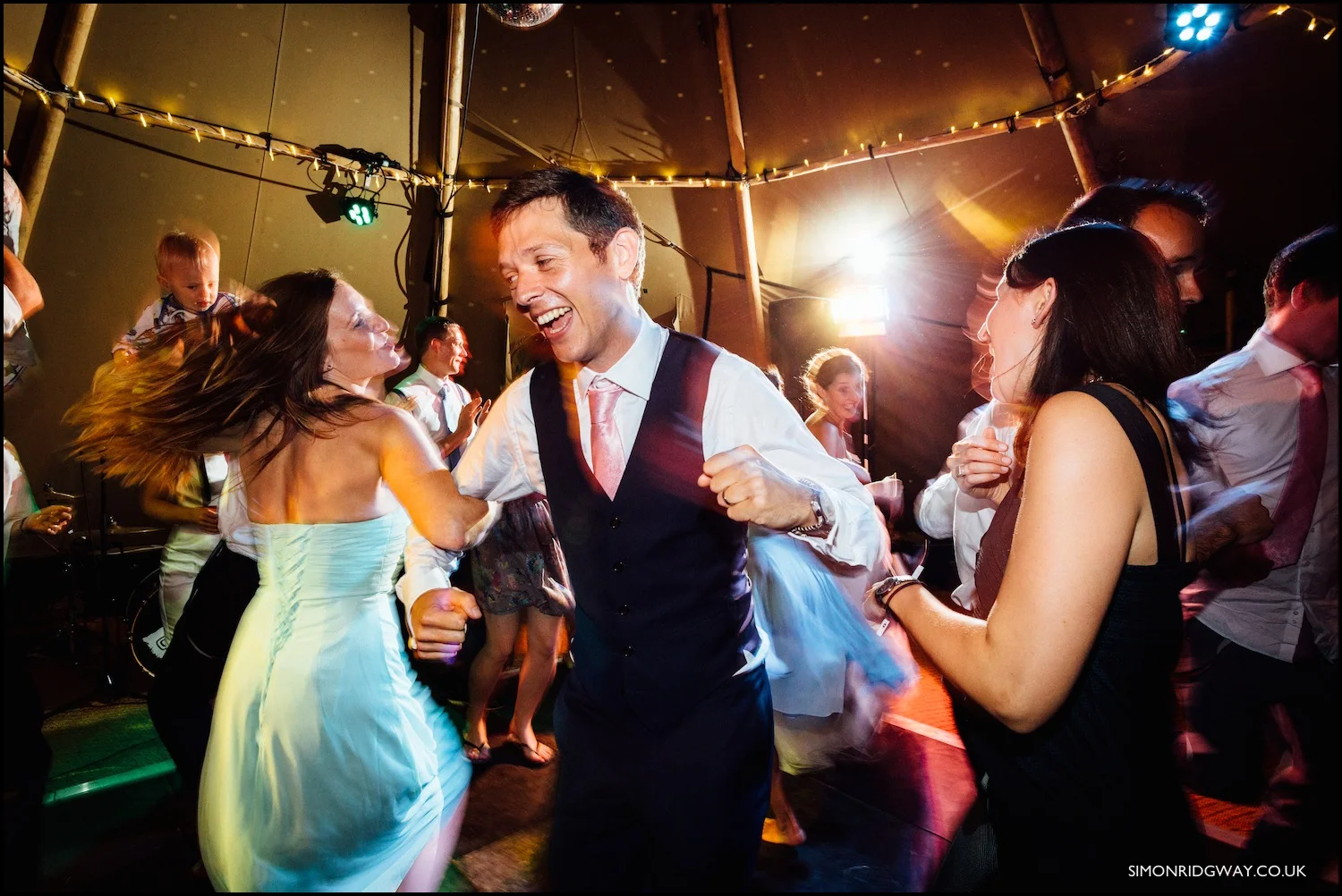 Wedding photography at Penpont, Brecon
