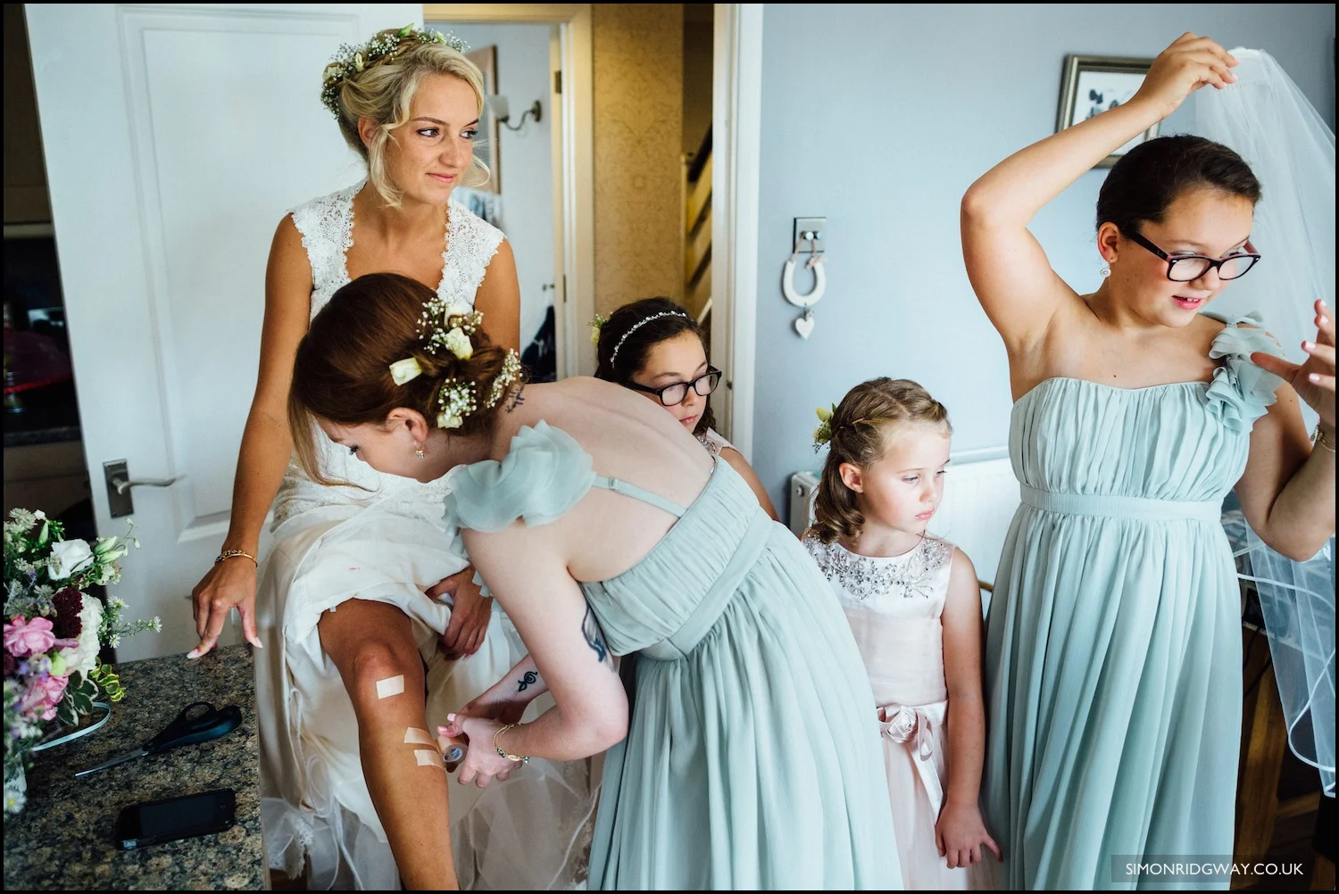 Wedding photography at Howard's House Hotel, Salisbury