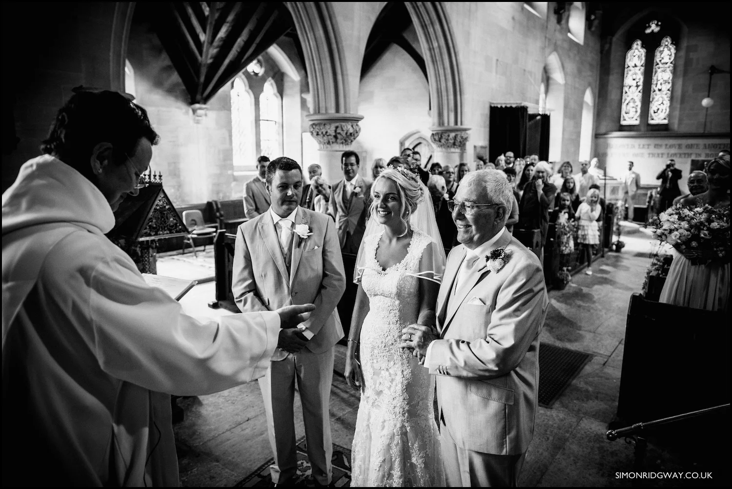 Wedding photography at Howard's House Hotel, Salisbury