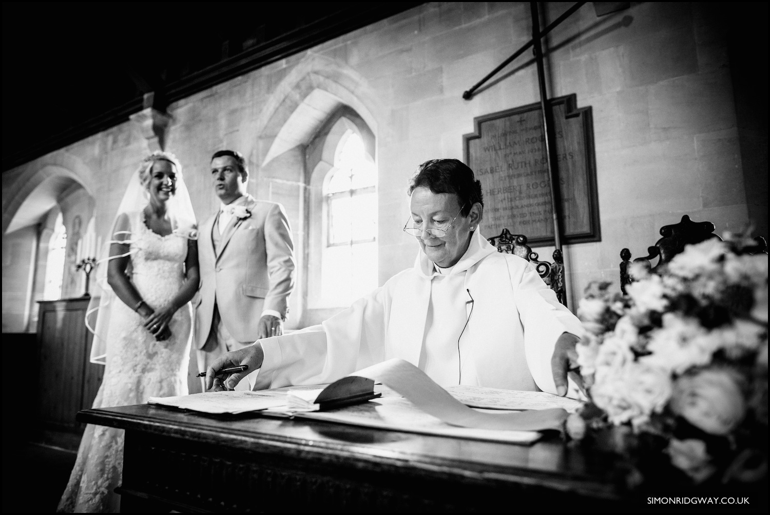 Wedding photography at Howard's House Hotel, Salisbury