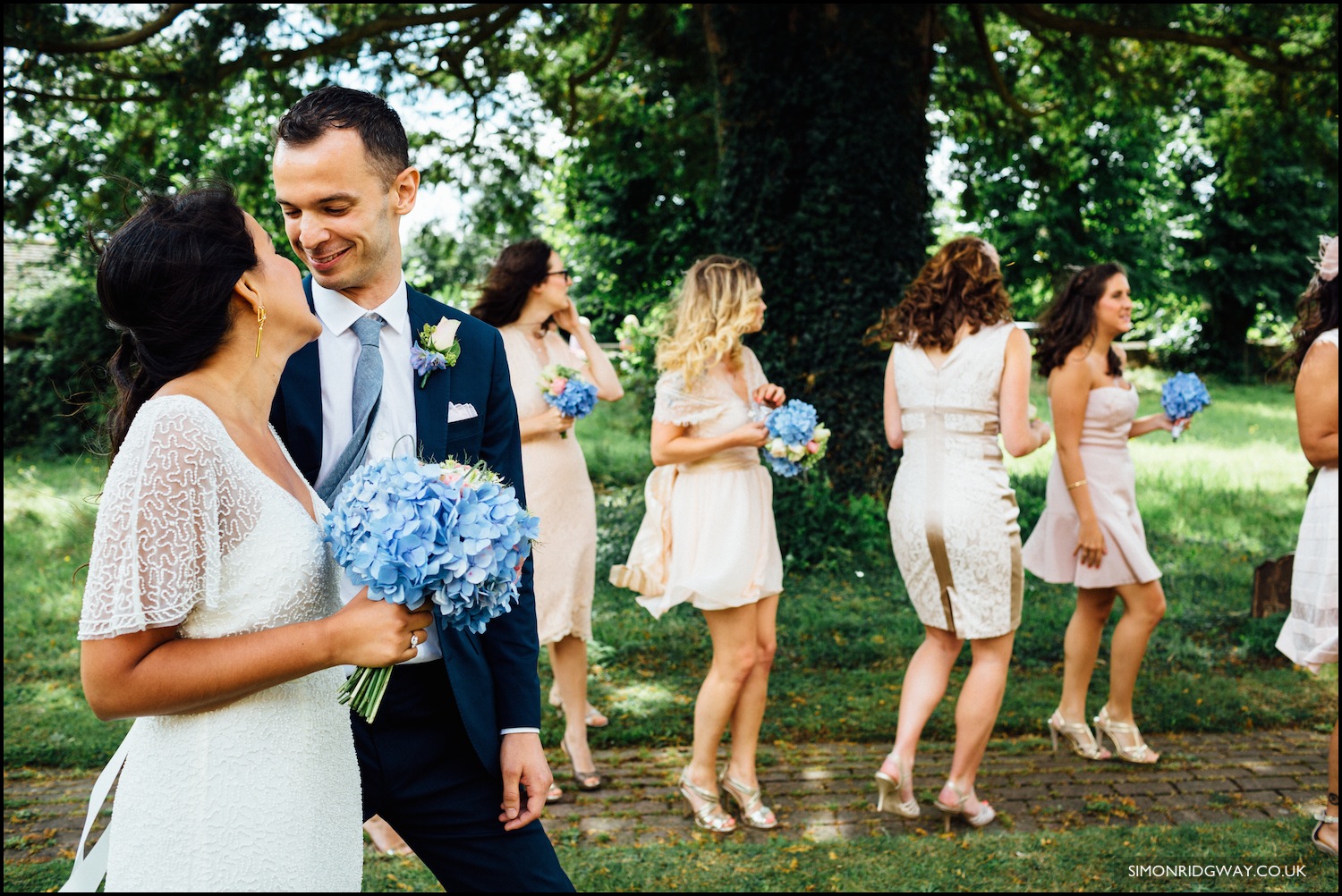 Wedding photography at Ufton Court, Berkshire