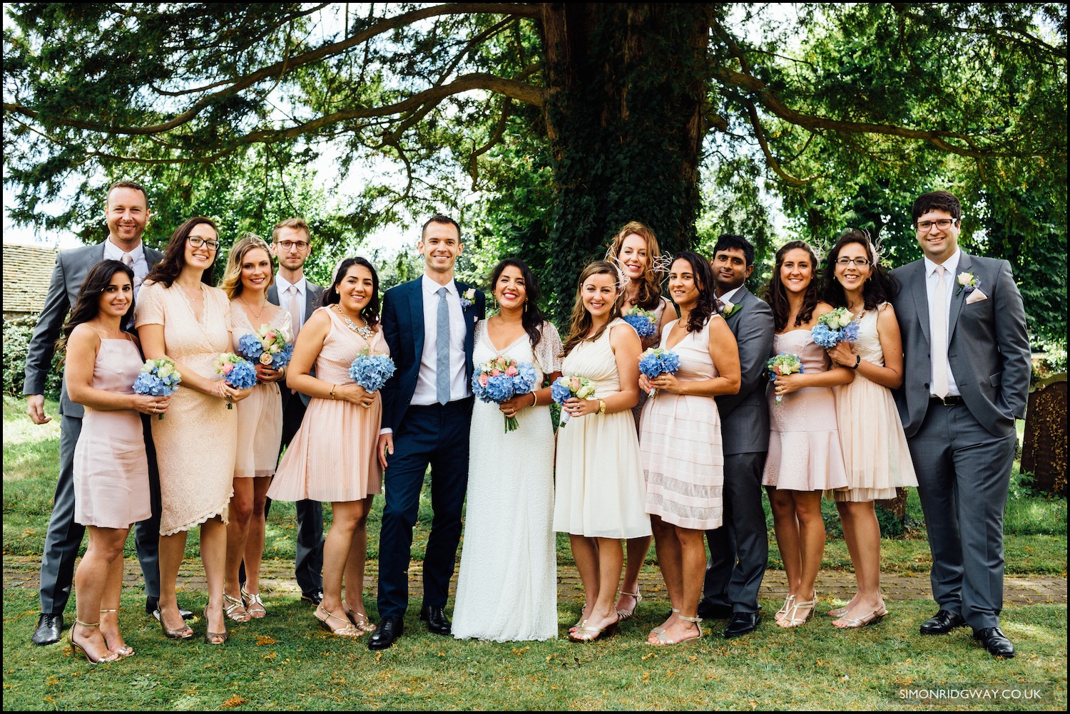 Wedding photography at Ufton Court, Berkshire