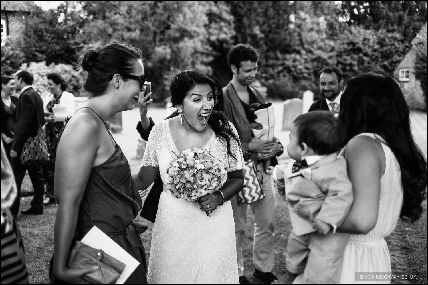 Wedding photography at Ufton Court, Berkshire