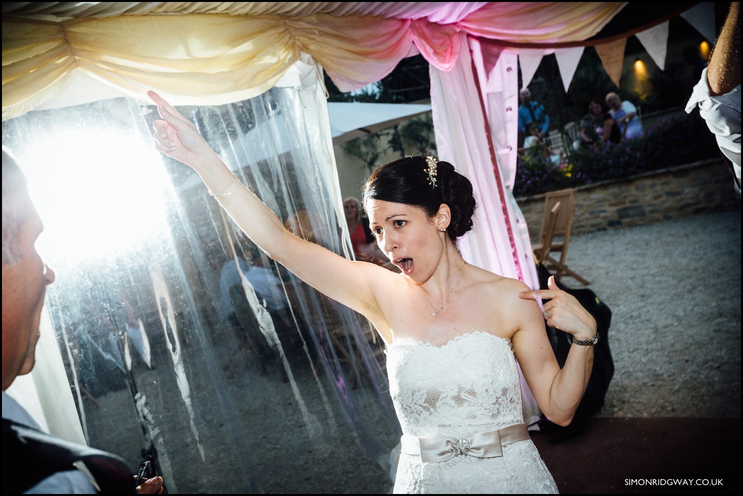 Wedding photography at Oxleaze Barn in the Cotswolds