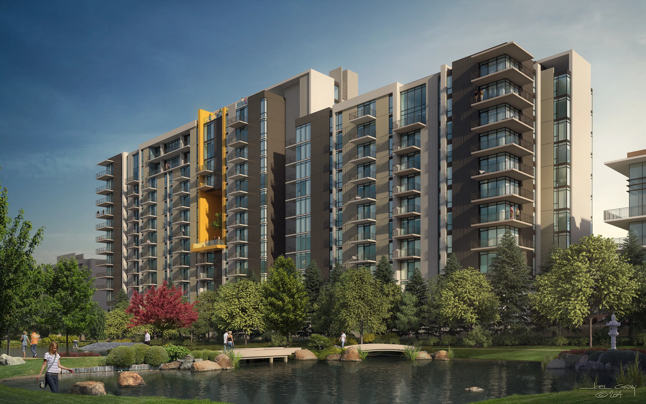 Project: Portland on the Park (North Facade) Client: DAVIS