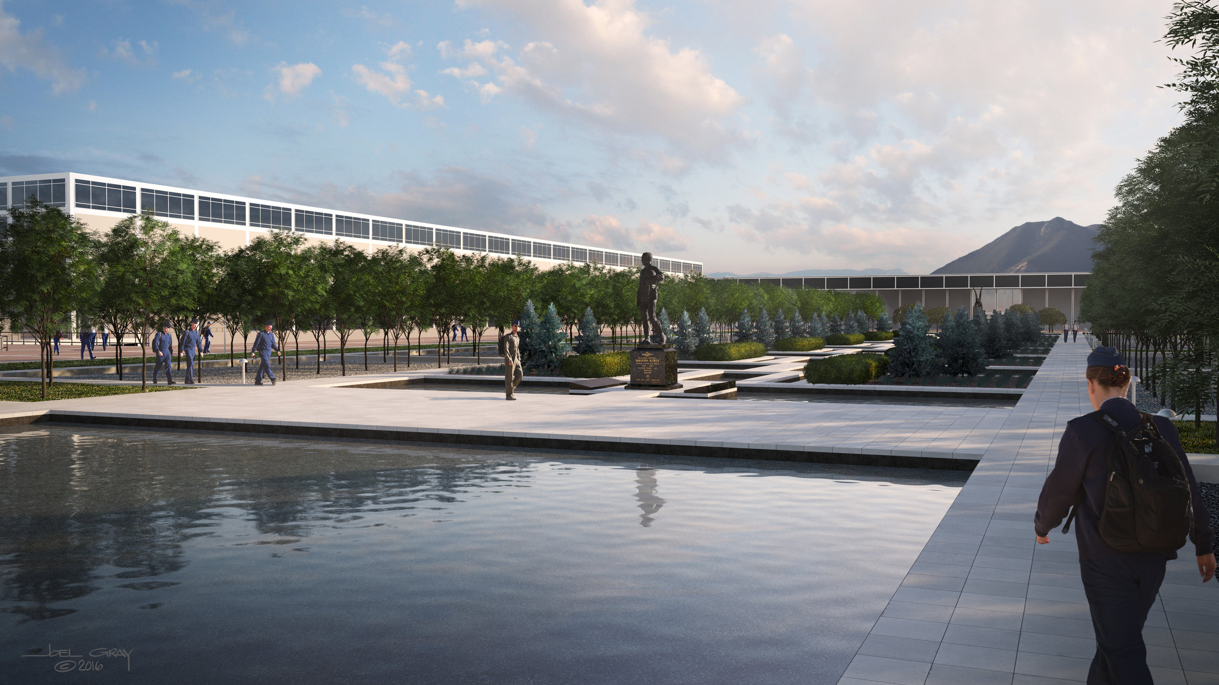 Project: USAFA Air Gardens Client: Thomas and Thomas