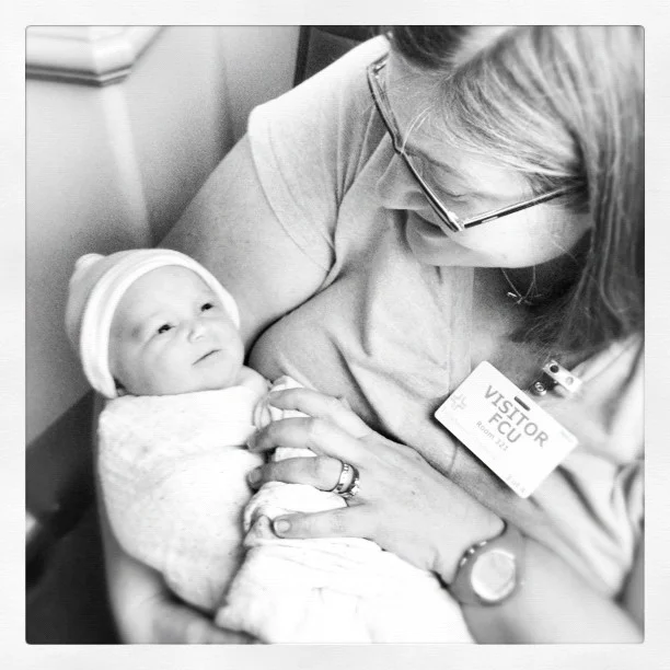 i held a newborn baby today...