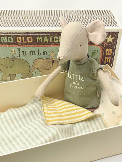 MAILEG MEDIUM BOY MOUSE IN JUMBO BOX