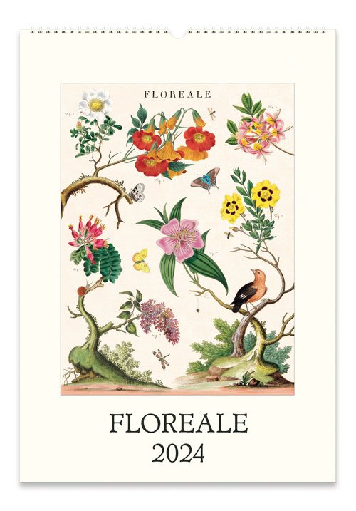 CAVALLINI 2024 FLOREALE WALL CALENDAR — Pickle Papers