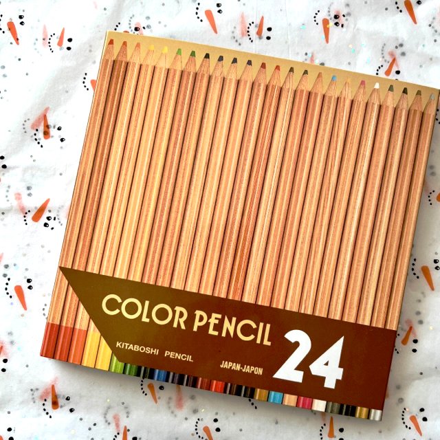 KITABOSHI COLOUR PENCILS - SET OF 24 — Pickle Papers