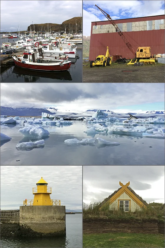 Inspiration images from Iceland
