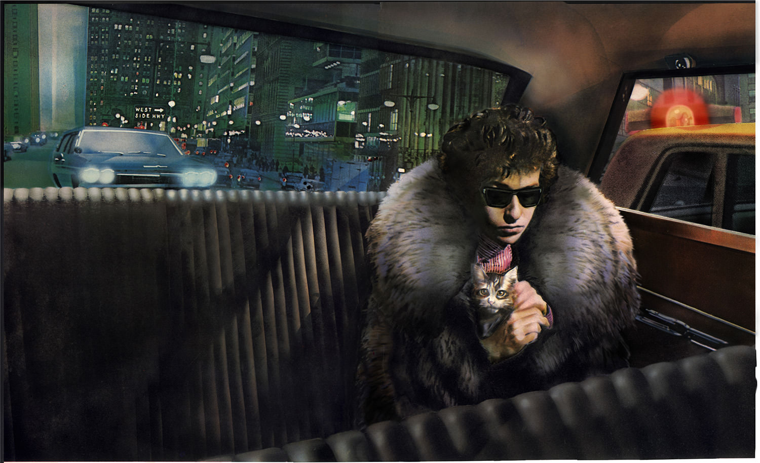 Guy Peellaert. Robert Zimmerman, His Journeys and Adventures : Superstar Bob, from Rock Dreams (1970-1973)