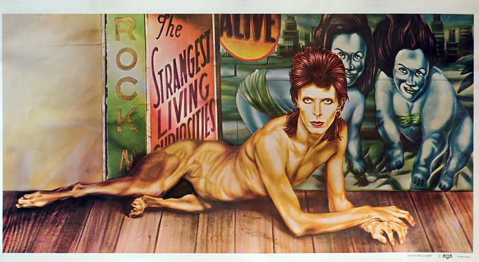 Guy Peellaert. Diamond Dogs (1974). Lithograph. The Museum of Modern Art, New York. Gift of Lawrence Benenson.