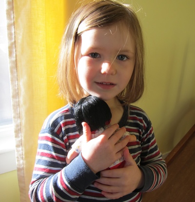 Clara with her new love, "J"
