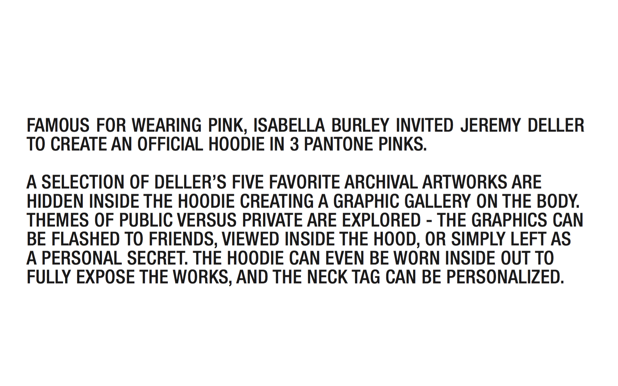 jeremy deller helmut lang