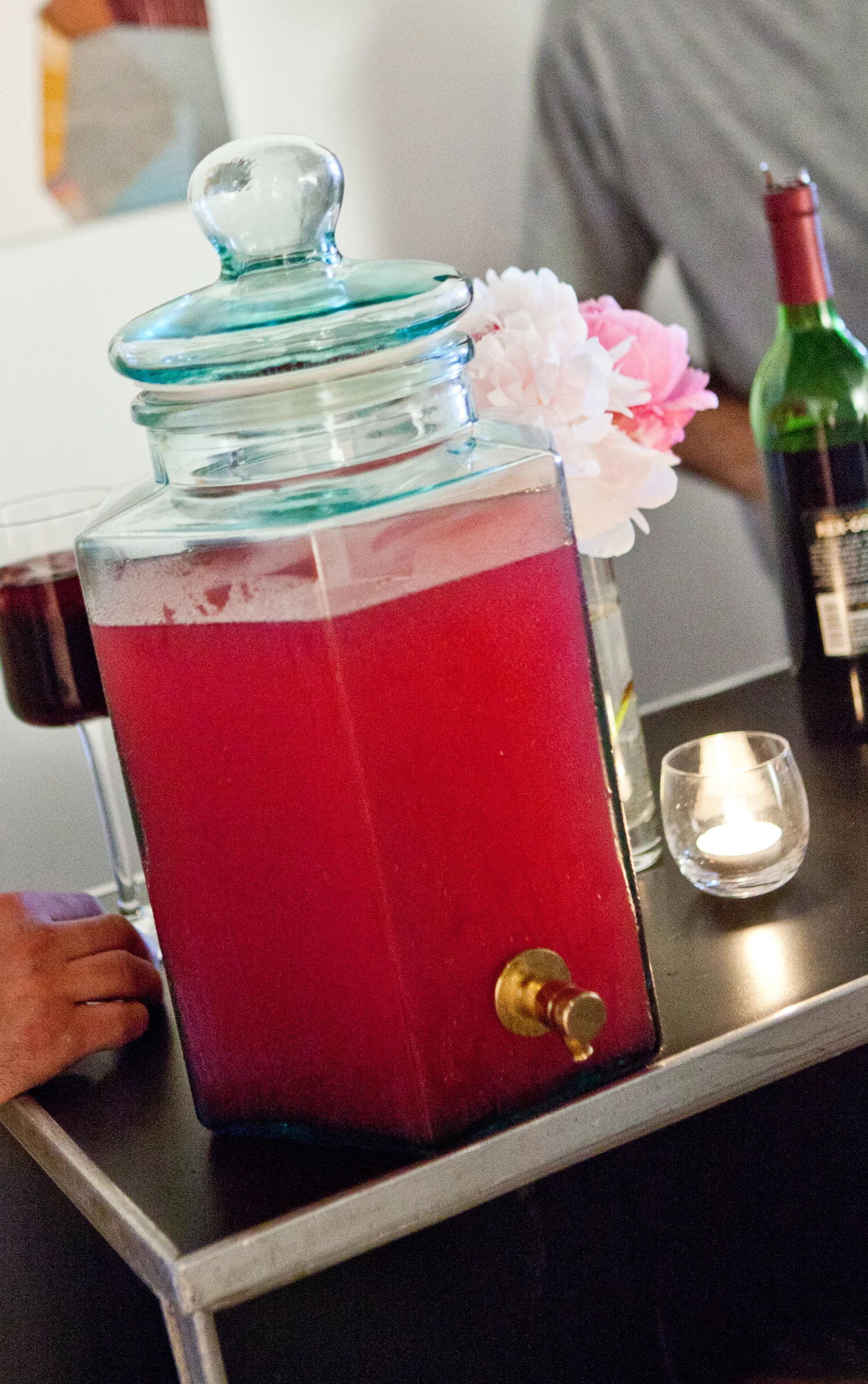 Pink punch. 