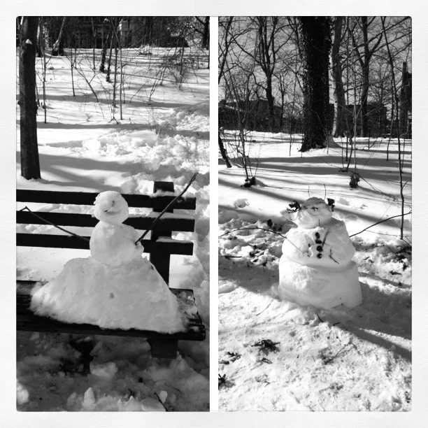 Prospect Park Snowmen