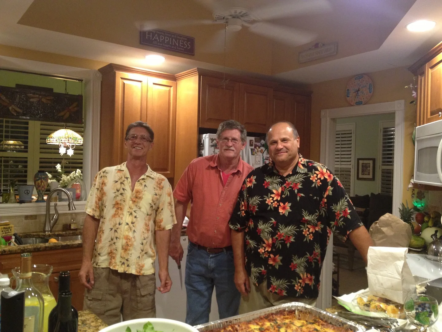 DinneratChrisandRuss's1.JPG
