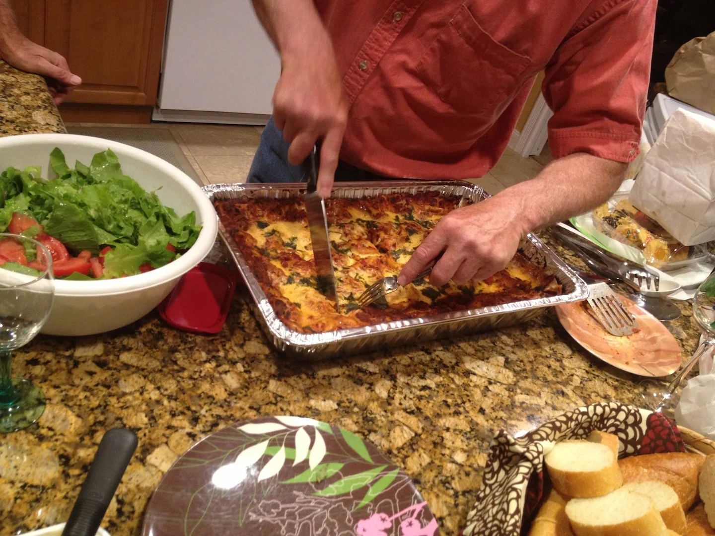 DinneratChrisandRuss's2.JPG