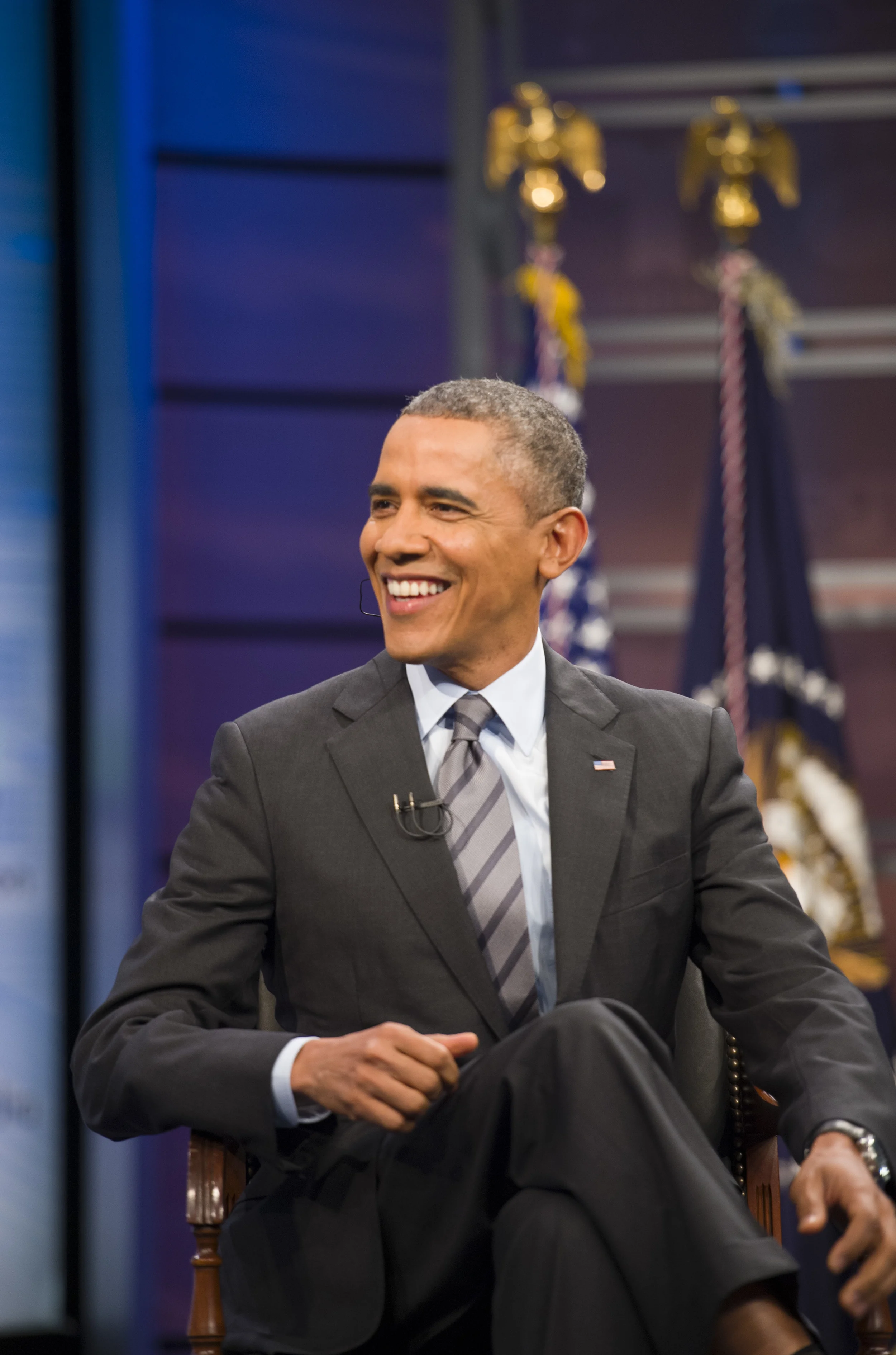 President Obama participates in a Town Hall on Latinos and the Affordable Care Act hosted by Univision, Telemundo, and impreMedia. March 9, 2014