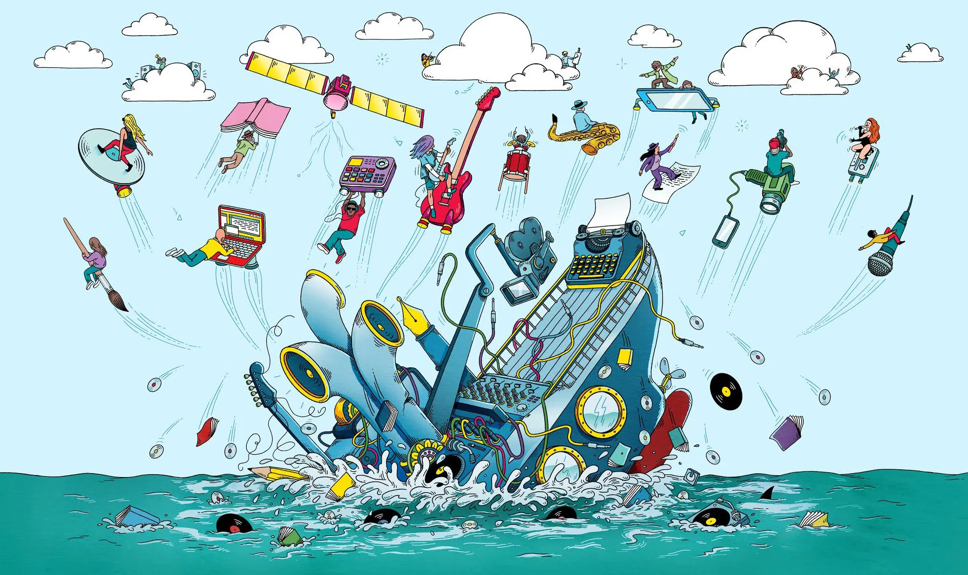 The World Of Professional Creativity