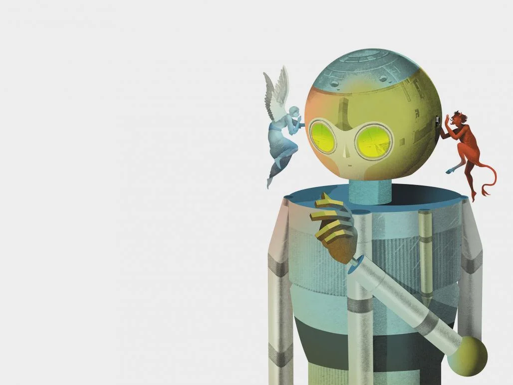 Teaching robots right from wrong