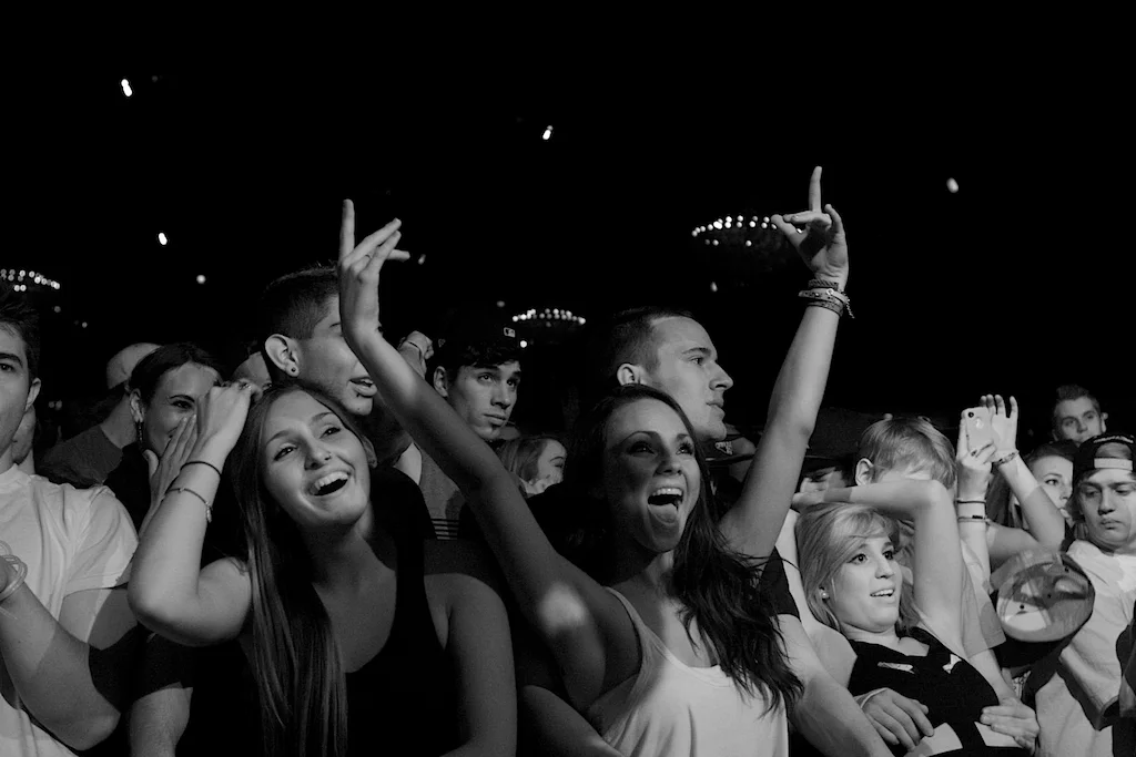 The Fillmore crowd showing love to Gramatik. (Photo Credit: Robert Castro)