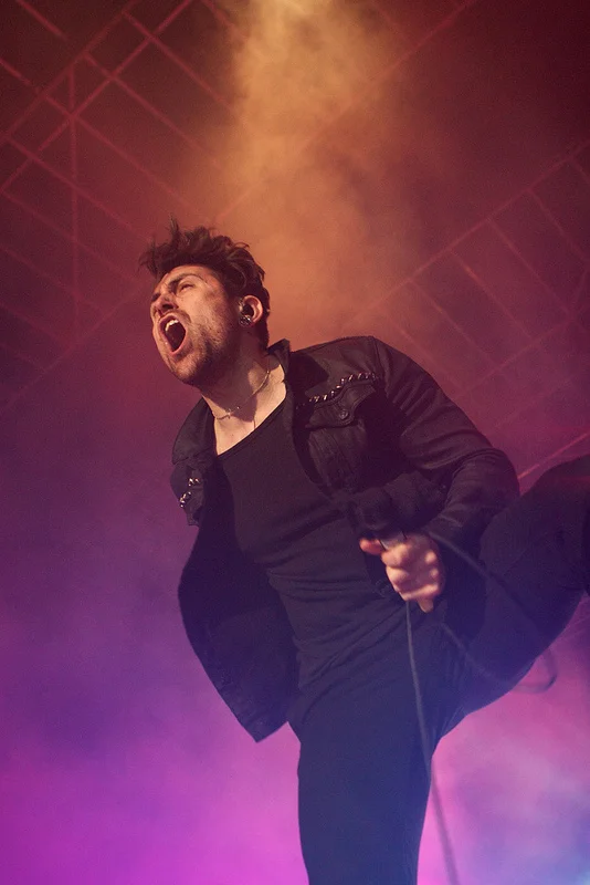 Davey Havok of AFI who put on one of the weekends best sets (Photo Credit: Matt Smith)
