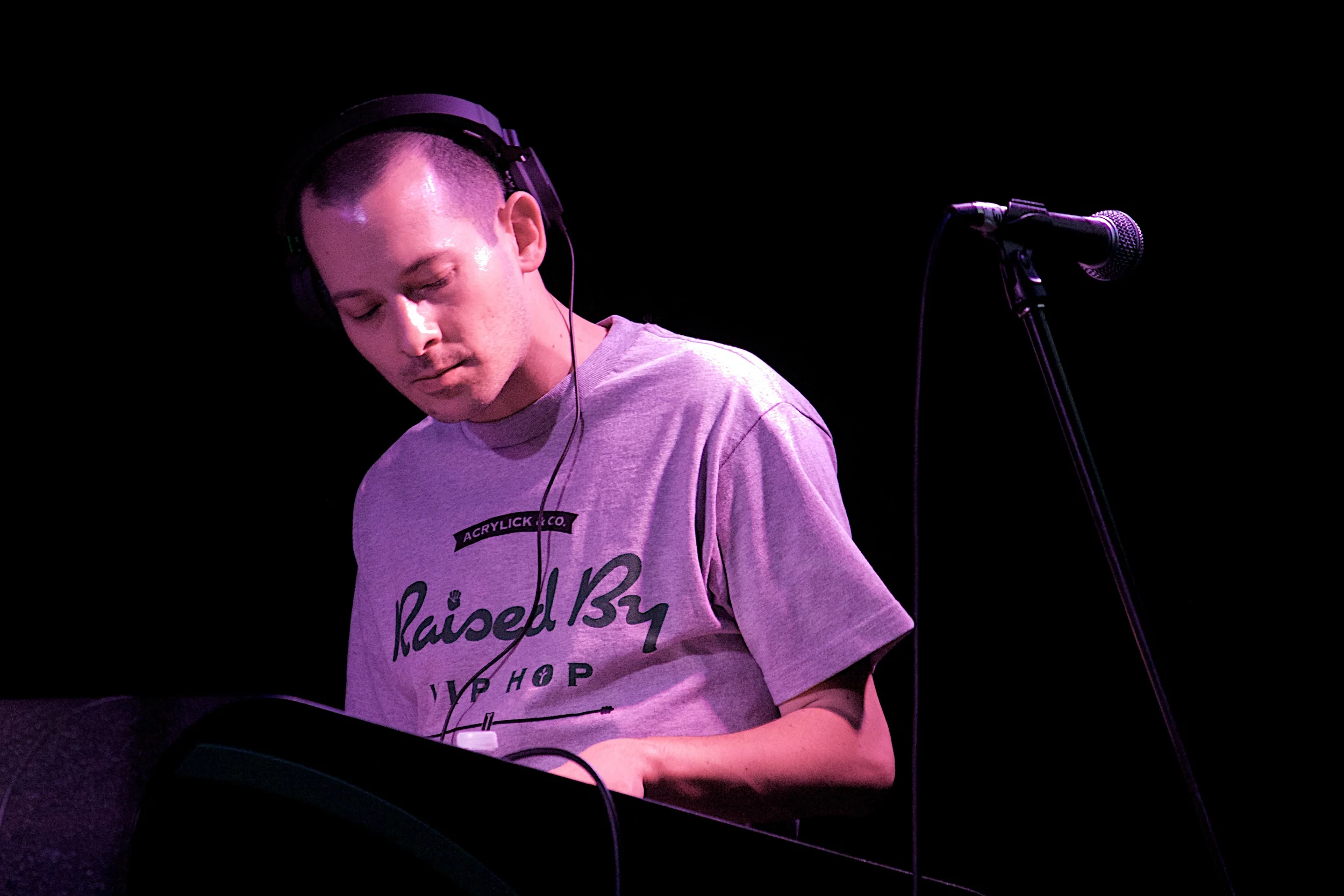 DJ Low Key curated the awesome night of hip hop (Photo Credit: Robert Castro)