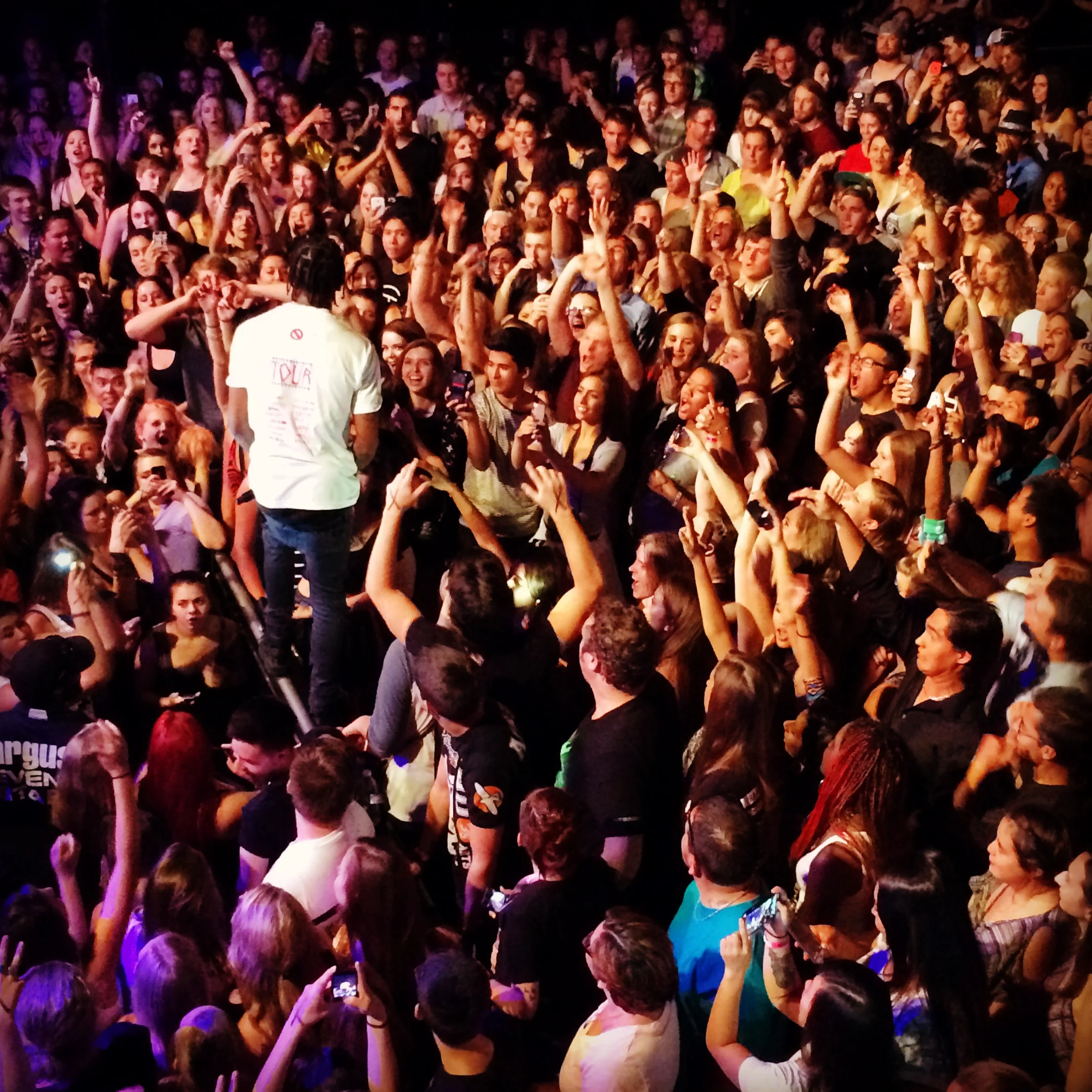 Travi$ Scott doing his thang (Photo Credit: McClain Morris)