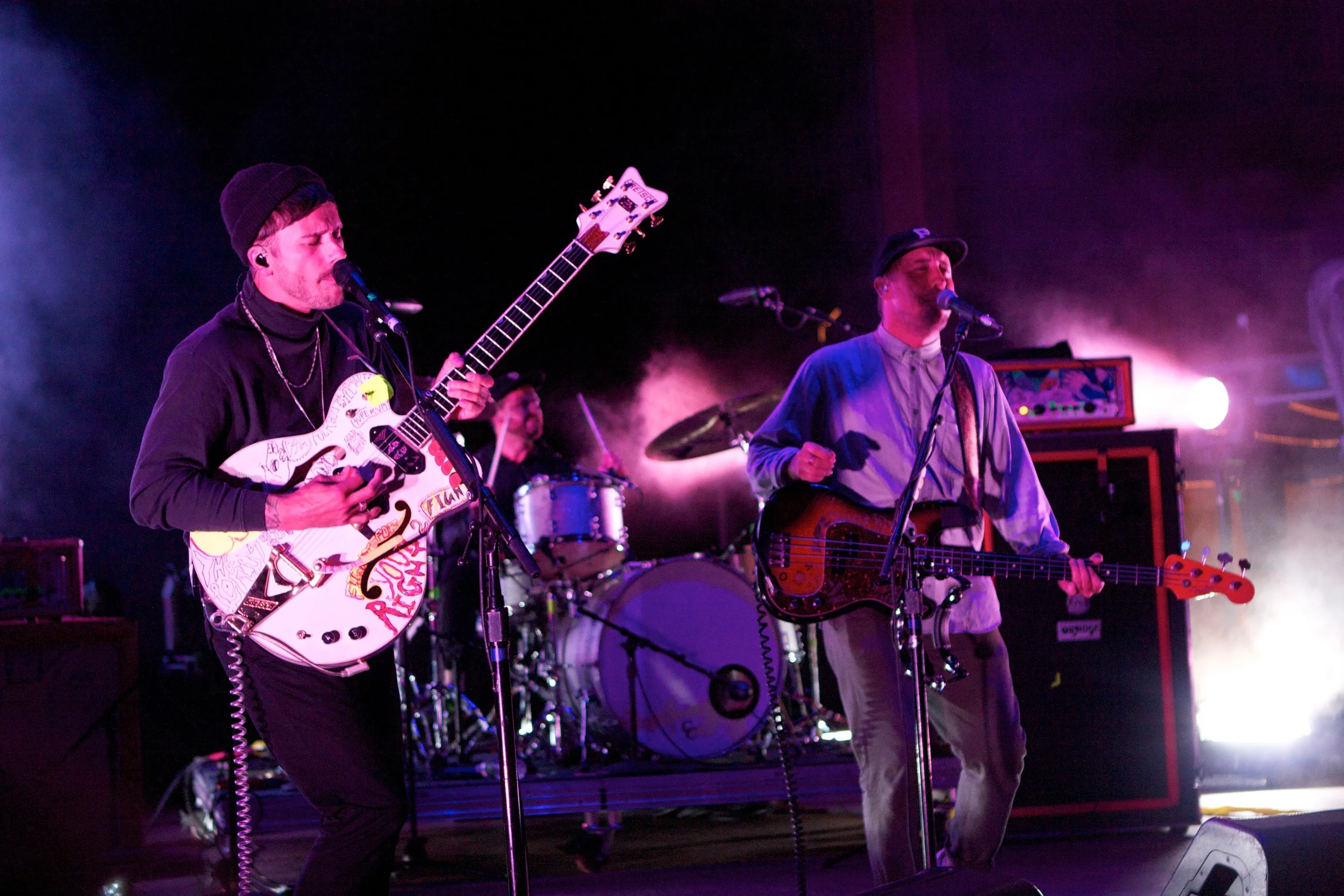 Portugal. The Man mesmerizing the crowd. (Photo Credit: Matt Smith)
