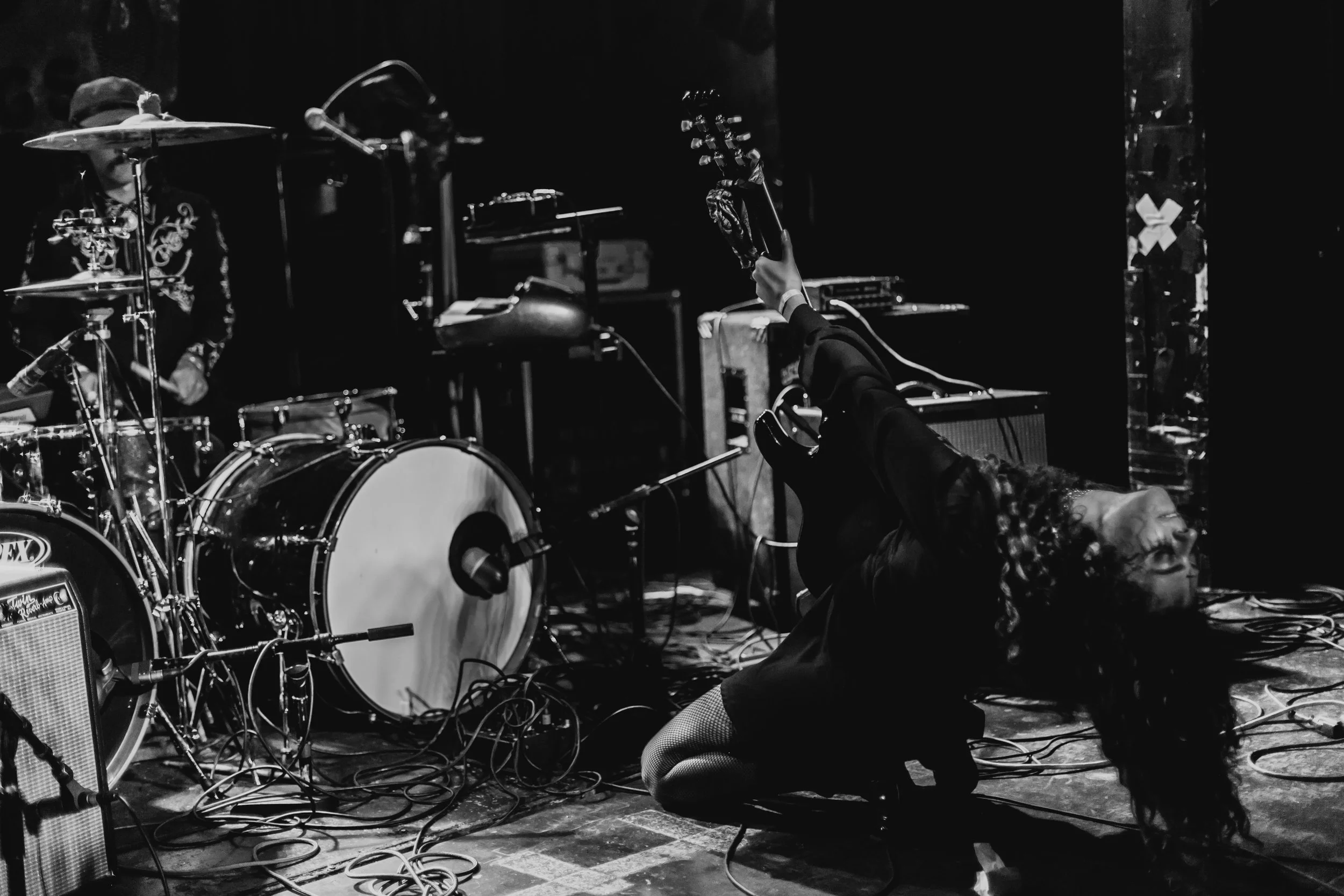 The Velveteers played to a packed 3 Kings. (Photo Credt: Kate Rose)