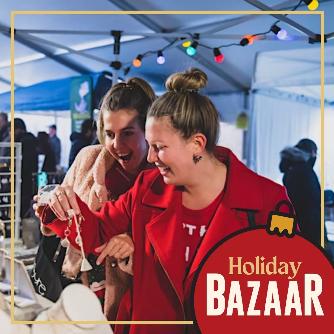 Look to support local businesses this Holiday season? @denverbazaar is here!!!

Holiday BAZAAR returns this November + December for five weekends, three locations, and a whole lot of local love!

Join us at one (or all!) of the locations above for fe