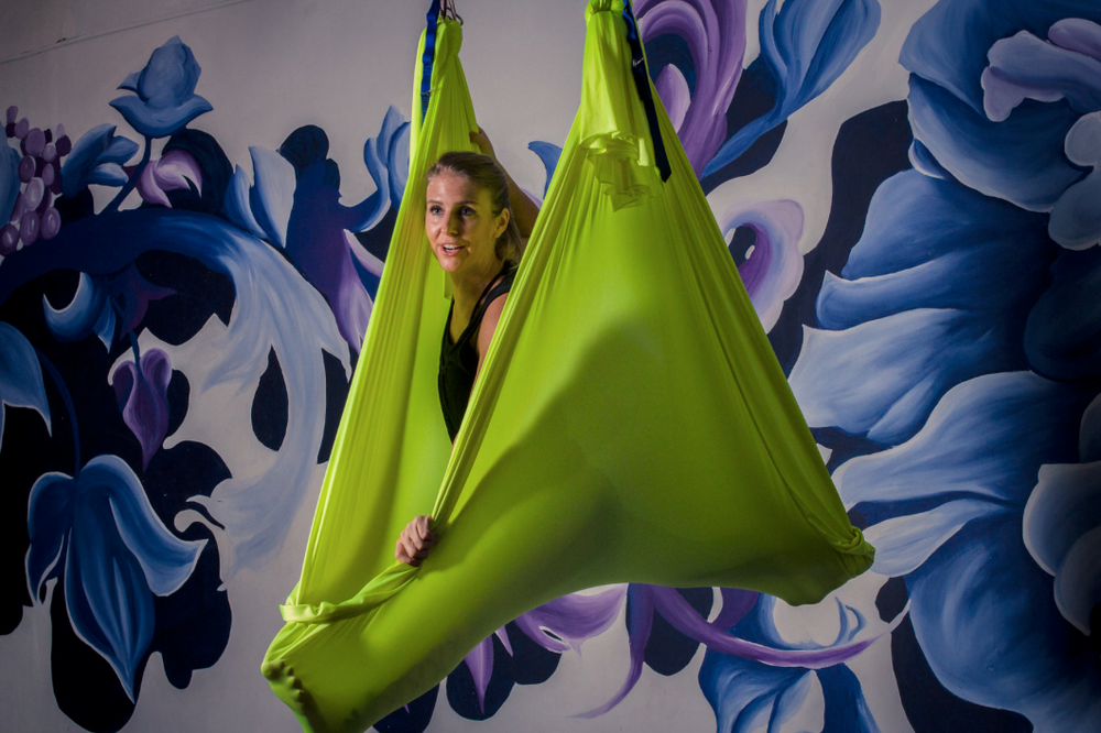 Swing Aerial Yoga Yoga Downtown Tampa