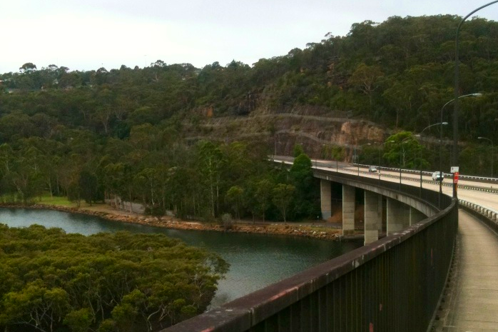 View from Roseville Bridge.