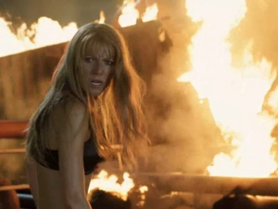 Gwyneth Paltrow as a fiesty, intelligent Pepper Potts in Iron Man 3.