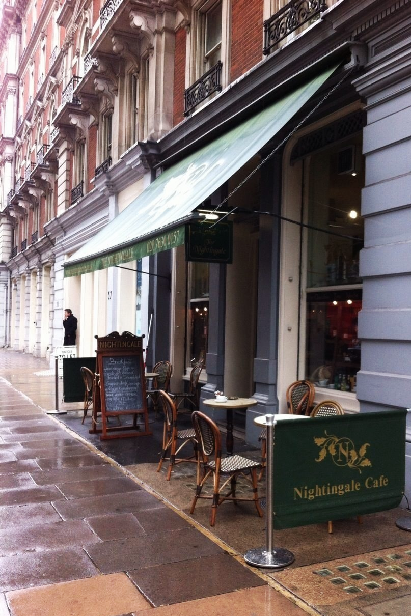 The only right way to celebrate the life of my literary hero is by having his favourite meal, scrambled eggs for breakfast, at the Nightingale Cafe.
