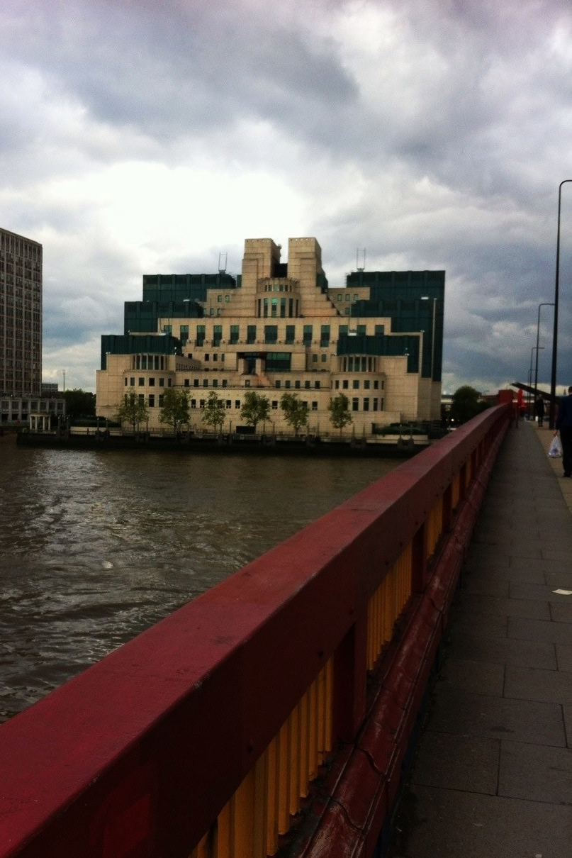 Really enjoyed capturing this view of MI6 from Vauxhall Bridge - exactly where it was shot from in the latest Bond movie Skyfall! 