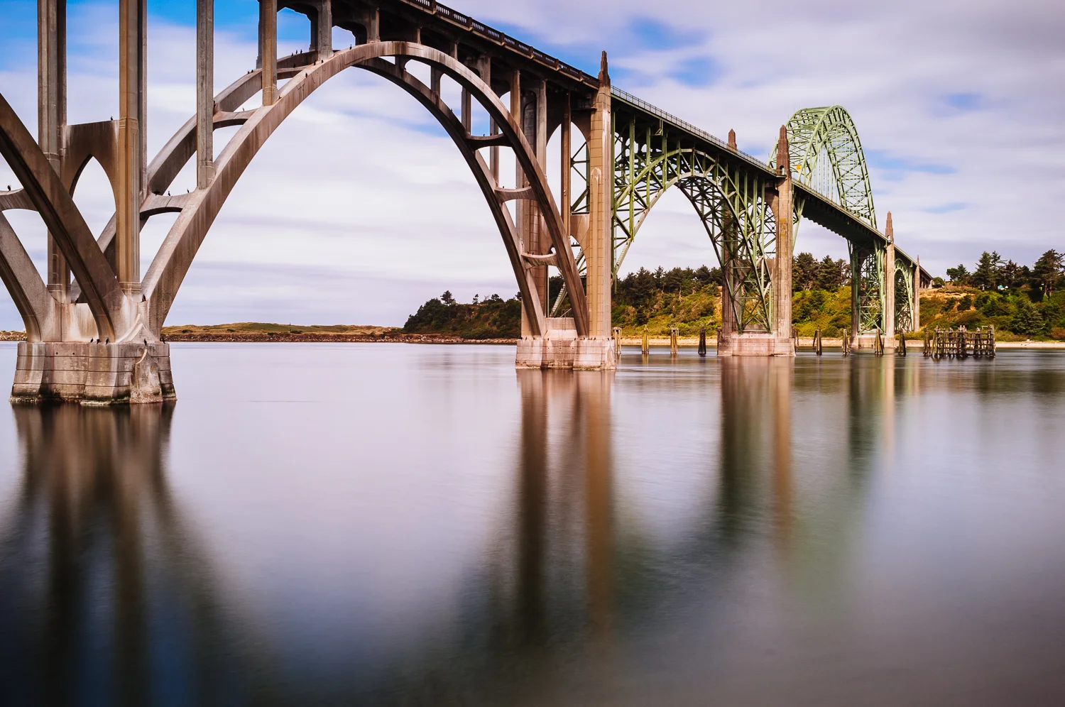 Yaquina Bay Bridge - 15 seconds at f/16