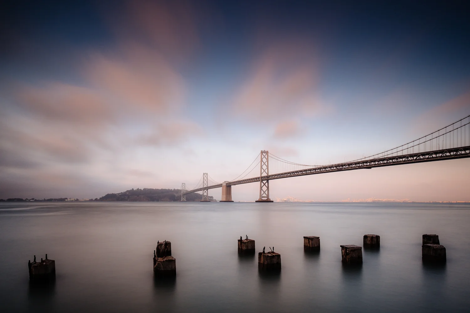 Bay Bridge, X-Pro1 and XF 14mm.