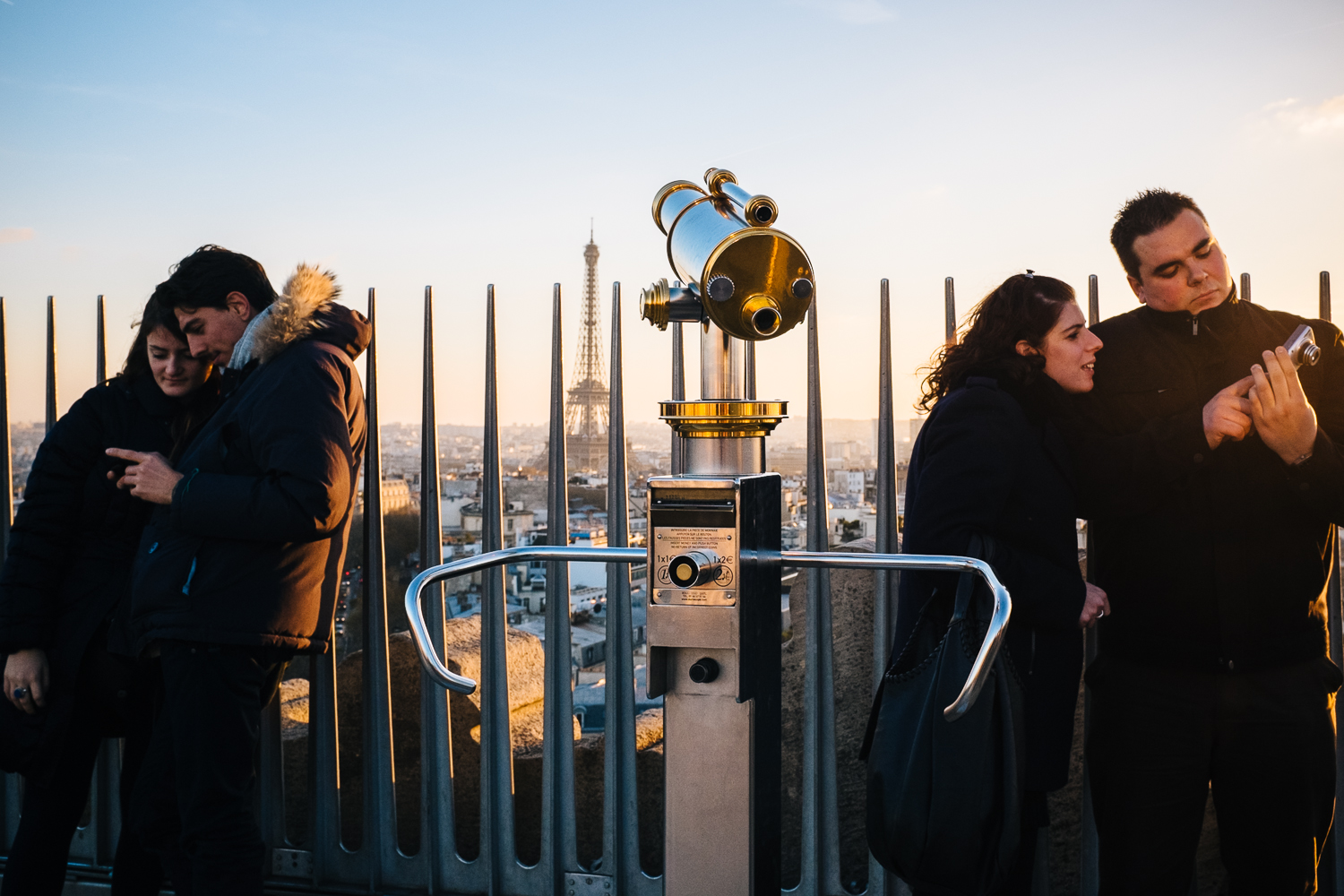 View of the Eiffel Tower - Paris