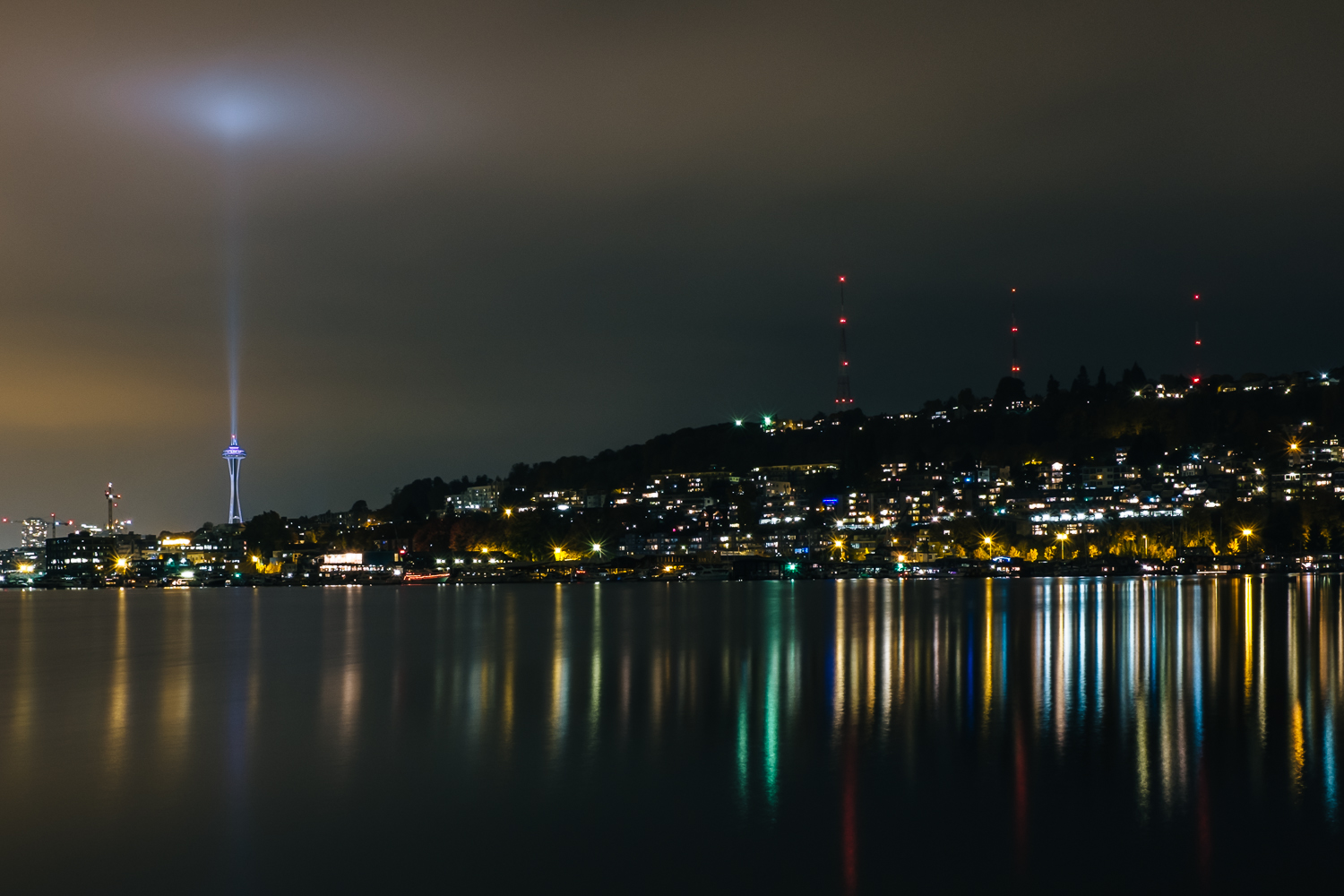 Seattle skyline long exposure - Seattle