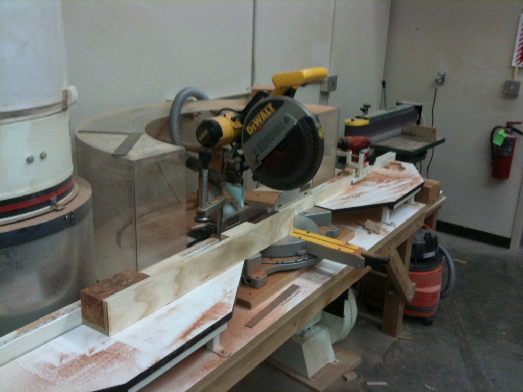 Radial Saw Setup