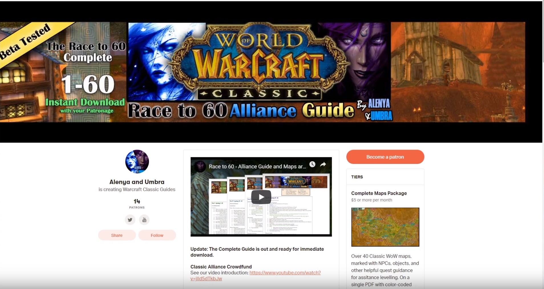 Recomendaciones de guías para levelear en WoW Classic