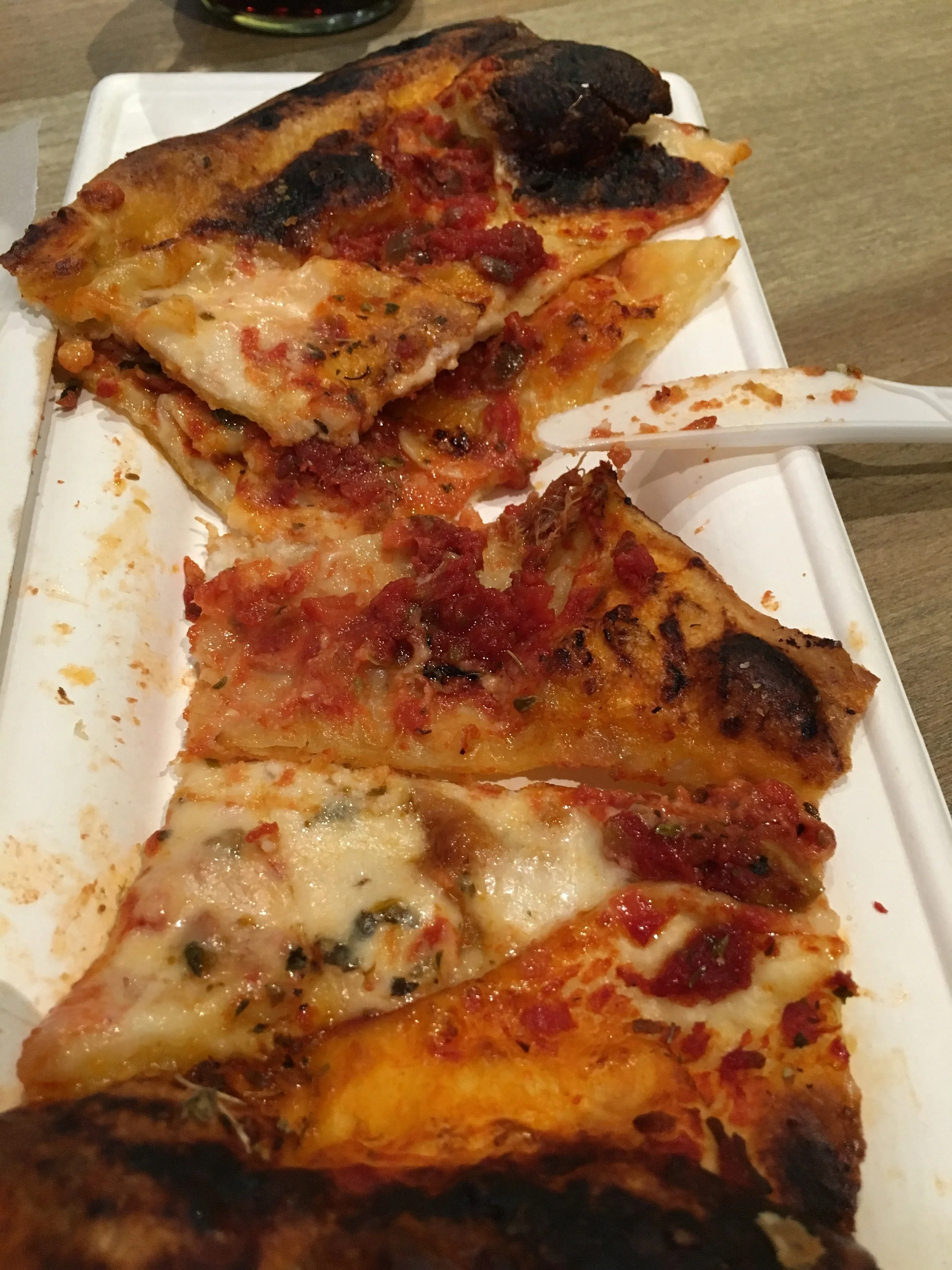Pizzata. Porzione "normale".