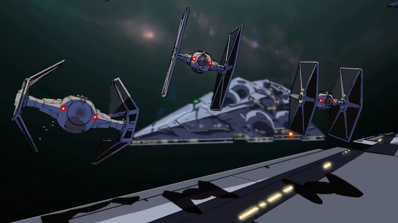 Watch this amazing Star Wars anime short 'TIE Fighter'